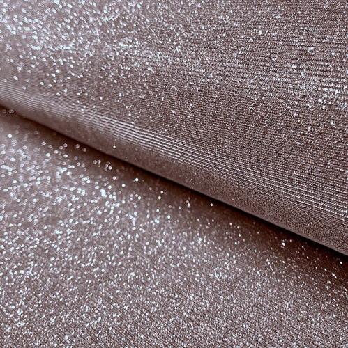 Glitzer - Jersey - altrosa